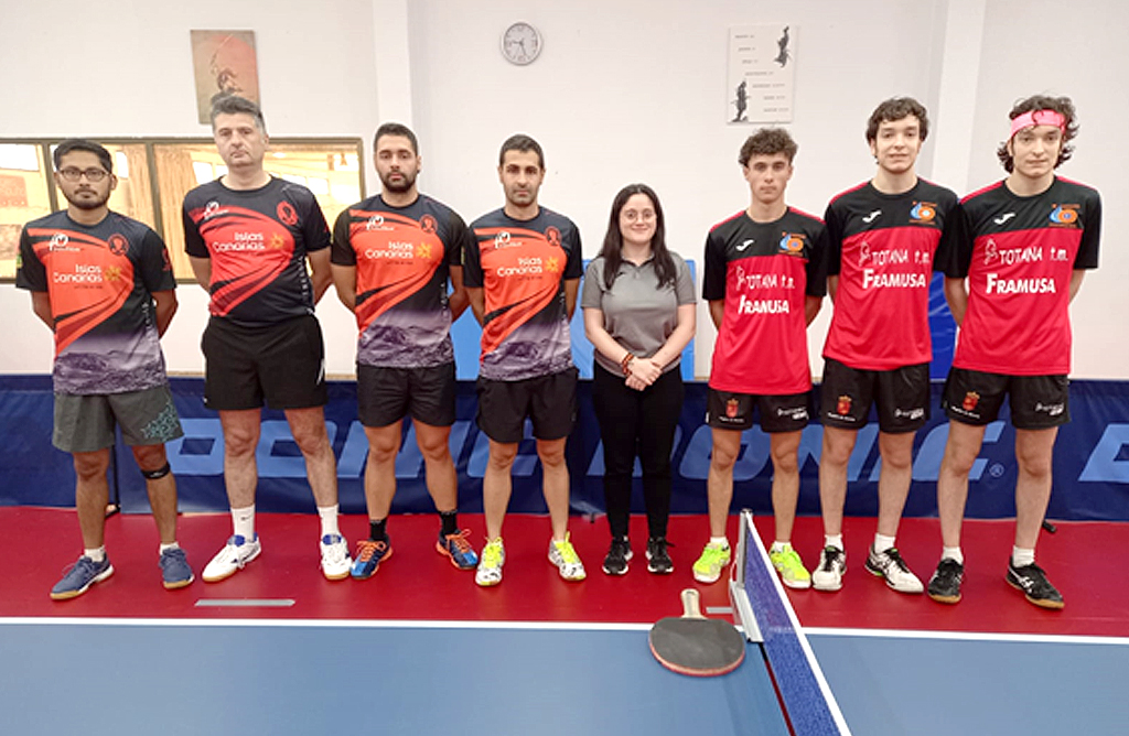 El equipo de 1ª Nacional de Tenis de Mesa pierde las posibilidades de salvar la categoría